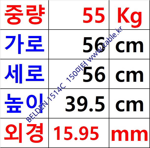 벨덴케이블 1514C BELDEN 오디오멀티 (150m)