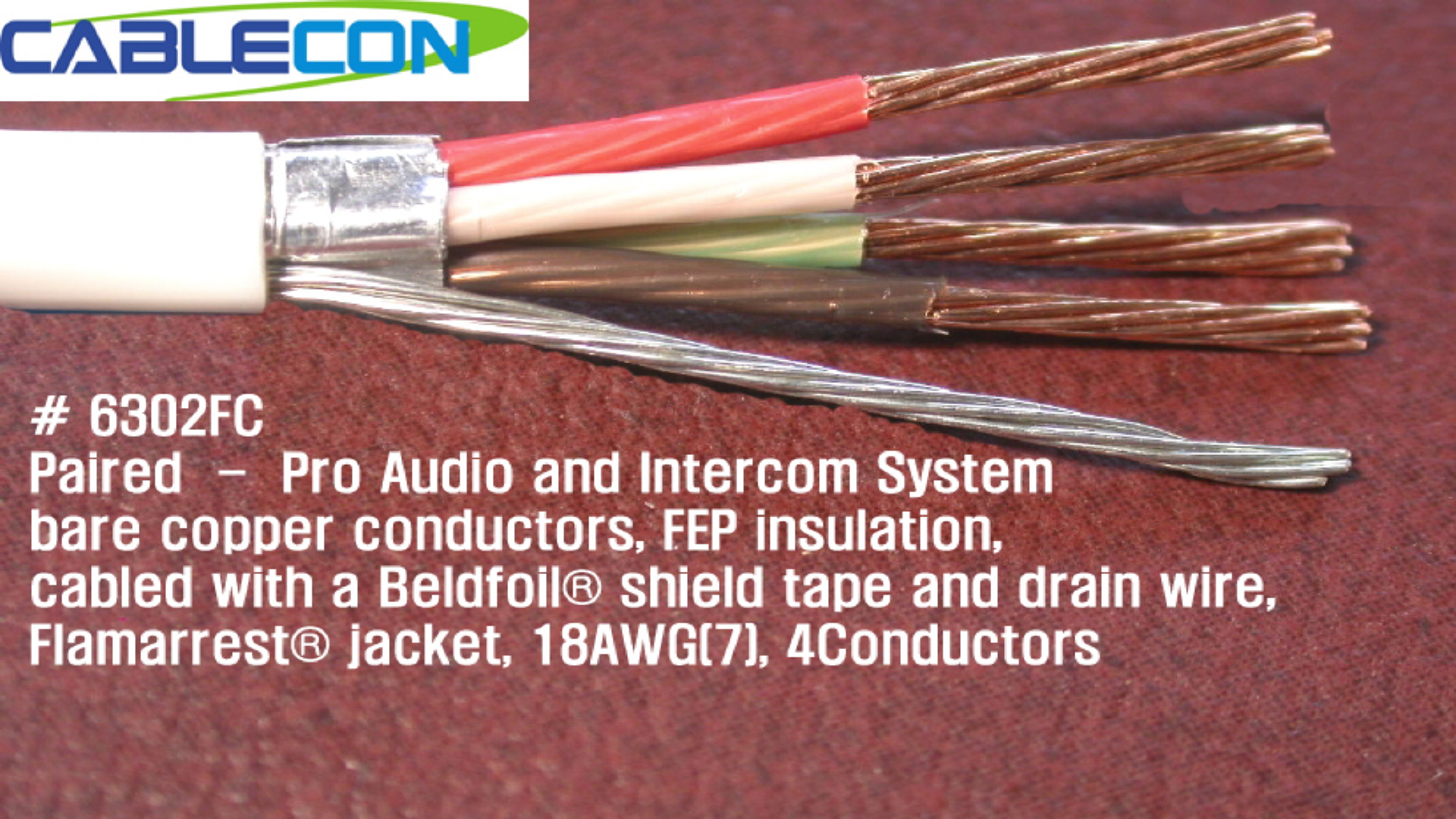 벨덴케이블 6302FC BELDEN (300m)