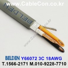 벨덴케이블 Y66072 BELDEN (Gray 1m)