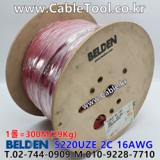 벨덴케이블 5220UZE BELDEN (Red 300m)