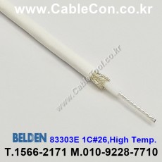 벨덴 83303E BELDEN (300m) 1C #26, High Temp.