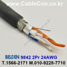 벨덴케이블 9842 BELDEN DMX512 (Chrome 500m)